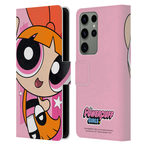 The Powerpuff Girls Graphics Blossom Leather Book Wallet Case Cover For Samsung Galaxy S23 Ultra 5G