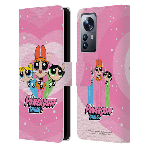 The Powerpuff Girls Graphics Group Leather Book Wallet Case Cover For Xiaomi 12 Pro