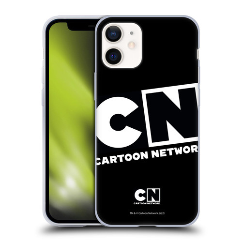 Cartoon Network Logo Oversized Soft Gel Case for Apple iPhone 12 Mini