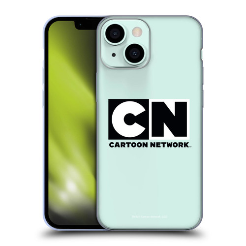 Cartoon Network Logo Plain Soft Gel Case for Apple iPhone 13 Mini