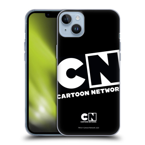 Cartoon Network Logo Oversized Soft Gel Case for Apple iPhone 14 Plus