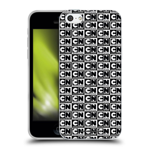 Cartoon Network Logo Pattern Soft Gel Case for Apple iPhone 5c
