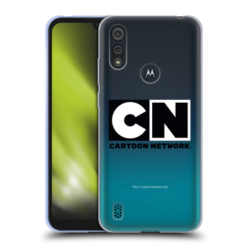 Cartoon Network Logo Plain Soft Gel Case for Motorola Moto E6s (2020)