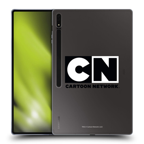Cartoon Network Logo Plain Soft Gel Case for Samsung Galaxy Tab S8 Ultra