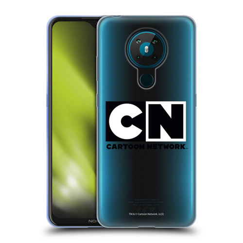 Cartoon Network Logo Plain Soft Gel Case for Nokia 5.3