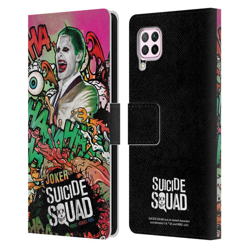 Suicide Squad 2016 Graphics Joker Poster Leather Book Wallet Case Cover For Huawei Nova 6 SE / P40 Lite