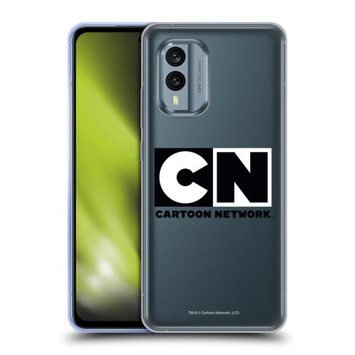 Cartoon Network Logo Plain Soft Gel Case for Nokia X30
