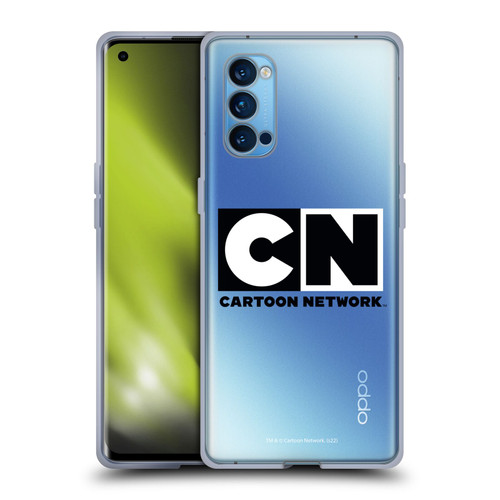 Cartoon Network Logo Plain Soft Gel Case for OPPO Reno 4 Pro 5G
