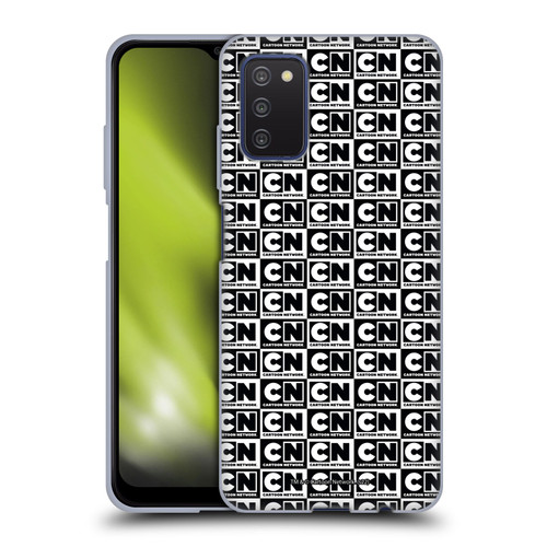 Cartoon Network Logo Pattern Soft Gel Case for Samsung Galaxy A03s (2021)