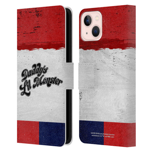 Suicide Squad 2016 Graphics Harley Quinn Costume Leather Book Wallet Case Cover For Apple iPhone 13
