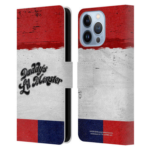 Suicide Squad 2016 Graphics Harley Quinn Costume Leather Book Wallet Case Cover For Apple iPhone 13 Pro