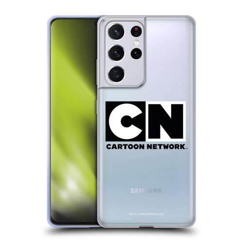 Cartoon Network Logo Plain Soft Gel Case for Samsung Galaxy S21 Ultra 5G