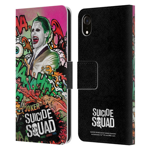 Suicide Squad 2016 Graphics Joker Poster Leather Book Wallet Case Cover For Apple iPhone XR
