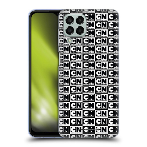 Cartoon Network Logo Pattern Soft Gel Case for Samsung Galaxy M33 (2022)