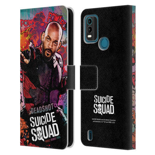 Suicide Squad 2016 Graphics Deadshot Poster Leather Book Wallet Case Cover For Nokia G11 Plus
