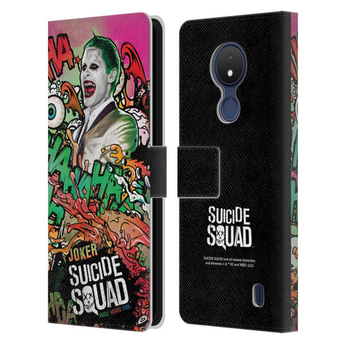 Suicide Squad 2016 Graphics Joker Poster Leather Book Wallet Case Cover For Nokia C21