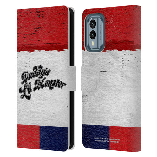 Suicide Squad 2016 Graphics Harley Quinn Costume Leather Book Wallet Case Cover For Nokia X30
