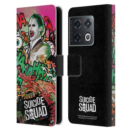Suicide Squad 2016 Graphics Joker Poster Leather Book Wallet Case Cover For OnePlus 10 Pro