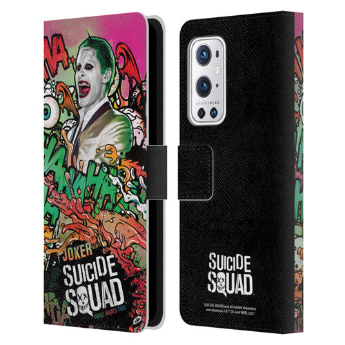 Suicide Squad 2016 Graphics Joker Poster Leather Book Wallet Case Cover For OnePlus 9 Pro
