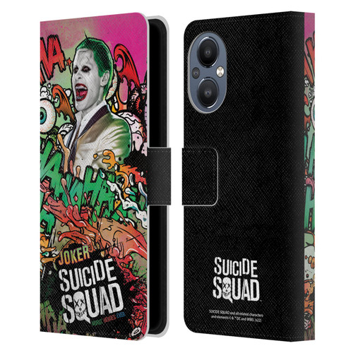 Suicide Squad 2016 Graphics Joker Poster Leather Book Wallet Case Cover For OnePlus Nord N20 5G