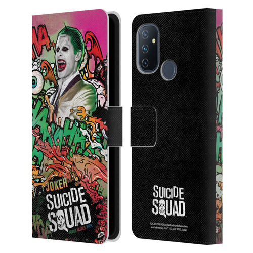 Suicide Squad 2016 Graphics Joker Poster Leather Book Wallet Case Cover For OnePlus Nord N100