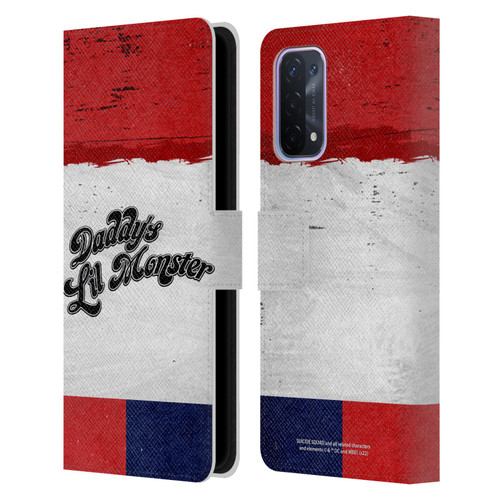 Suicide Squad 2016 Graphics Harley Quinn Costume Leather Book Wallet Case Cover For OPPO A54 5G
