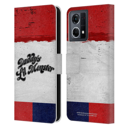 Suicide Squad 2016 Graphics Harley Quinn Costume Leather Book Wallet Case Cover For OPPO Reno8 4G