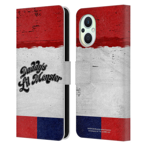 Suicide Squad 2016 Graphics Harley Quinn Costume Leather Book Wallet Case Cover For OPPO Reno8 Lite