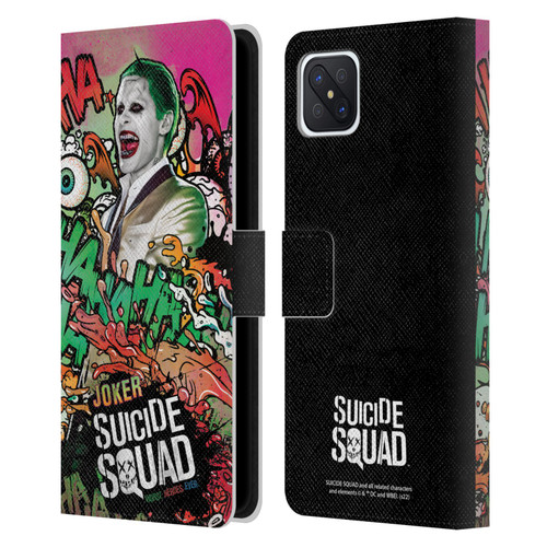 Suicide Squad 2016 Graphics Joker Poster Leather Book Wallet Case Cover For OPPO Reno4 Z 5G