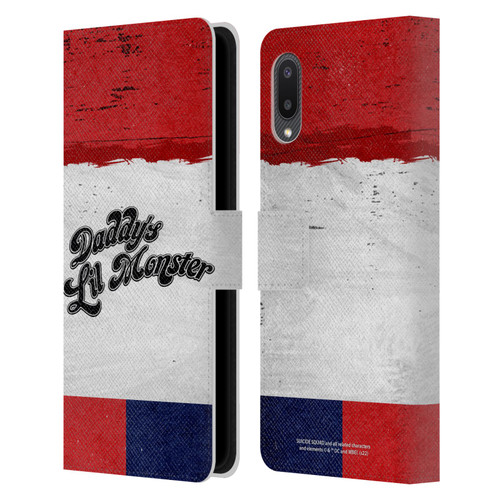 Suicide Squad 2016 Graphics Harley Quinn Costume Leather Book Wallet Case Cover For Samsung Galaxy A02/M02 (2021)