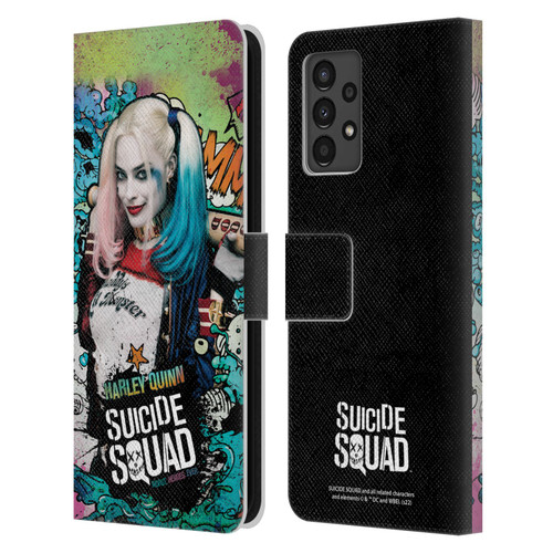 Suicide Squad 2016 Graphics Harley Quinn Poster Leather Book Wallet Case Cover For Samsung Galaxy A13 (2022)