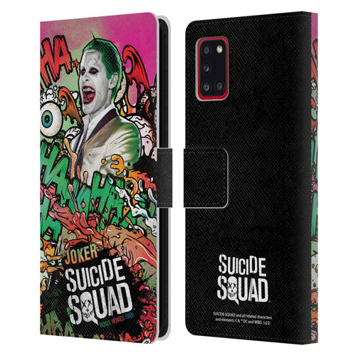 Suicide Squad 2016 Graphics Joker Poster Leather Book Wallet Case Cover For Samsung Galaxy A31 (2020)