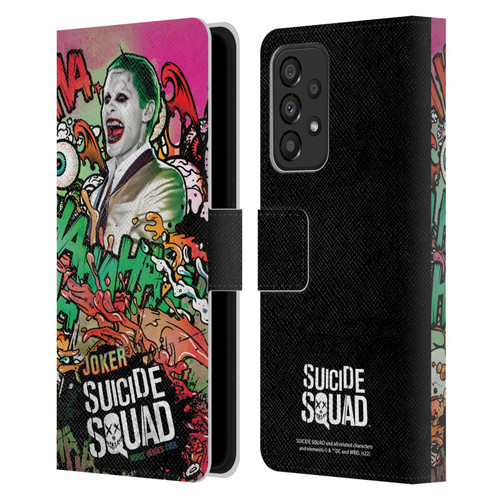 Suicide Squad 2016 Graphics Joker Poster Leather Book Wallet Case Cover For Samsung Galaxy A33 5G (2022)