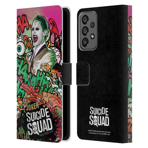 Suicide Squad 2016 Graphics Joker Poster Leather Book Wallet Case Cover For Samsung Galaxy A73 5G (2022)