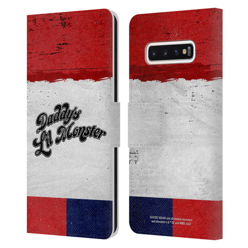 Suicide Squad 2016 Graphics Harley Quinn Costume Leather Book Wallet Case Cover For Samsung Galaxy S10