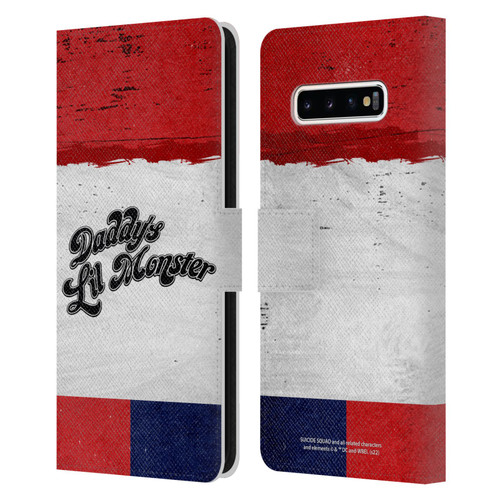 Suicide Squad 2016 Graphics Harley Quinn Costume Leather Book Wallet Case Cover For Samsung Galaxy S10+ / S10 Plus