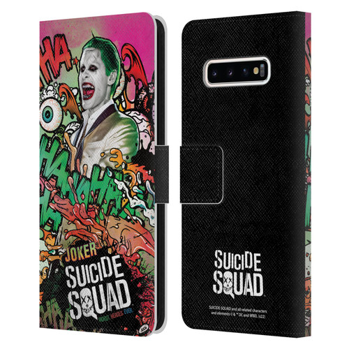 Suicide Squad 2016 Graphics Joker Poster Leather Book Wallet Case Cover For Samsung Galaxy S10+ / S10 Plus