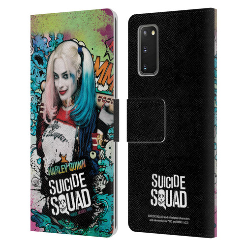 Suicide Squad 2016 Graphics Harley Quinn Poster Leather Book Wallet Case Cover For Samsung Galaxy S20 / S20 5G