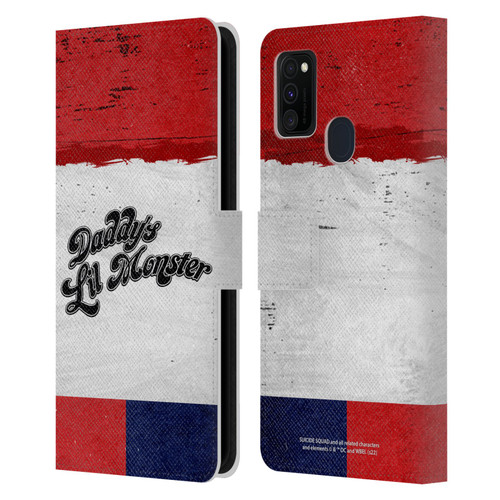 Suicide Squad 2016 Graphics Harley Quinn Costume Leather Book Wallet Case Cover For Samsung Galaxy M30s (2019)/M21 (2020)
