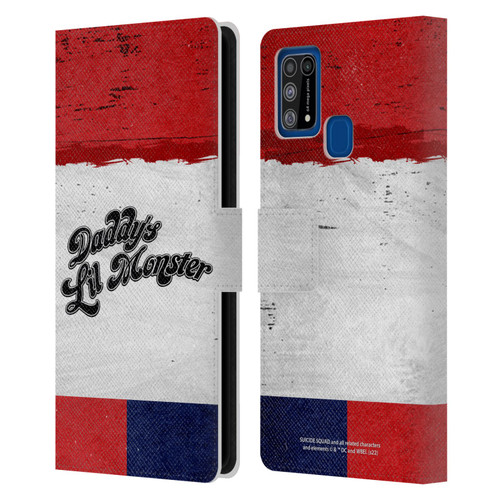 Suicide Squad 2016 Graphics Harley Quinn Costume Leather Book Wallet Case Cover For Samsung Galaxy M31 (2020)