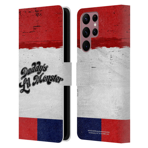Suicide Squad 2016 Graphics Harley Quinn Costume Leather Book Wallet Case Cover For Samsung Galaxy S22 Ultra 5G