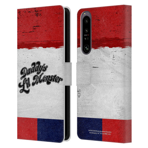 Suicide Squad 2016 Graphics Harley Quinn Costume Leather Book Wallet Case Cover For Sony Xperia 1 IV