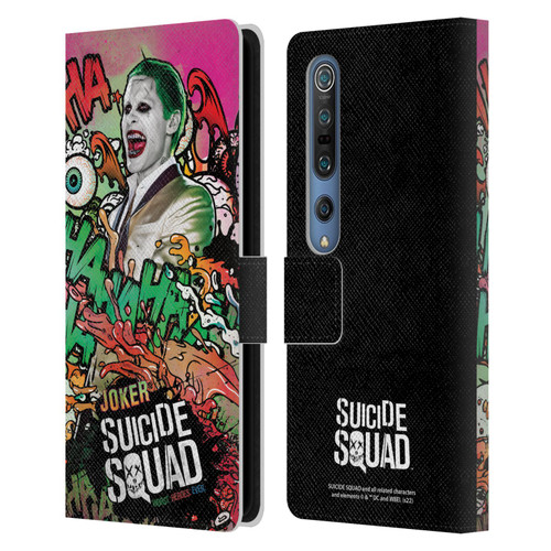 Suicide Squad 2016 Graphics Joker Poster Leather Book Wallet Case Cover For Xiaomi Mi 10 5G / Mi 10 Pro 5G