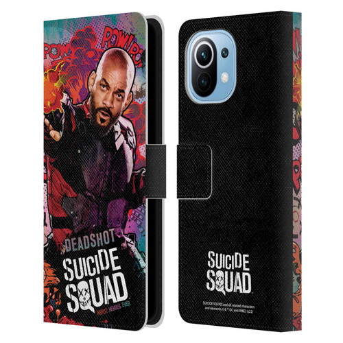 Suicide Squad 2016 Graphics Deadshot Poster Leather Book Wallet Case Cover For Xiaomi Mi 11