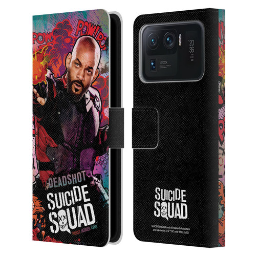 Suicide Squad 2016 Graphics Deadshot Poster Leather Book Wallet Case Cover For Xiaomi Mi 11 Ultra