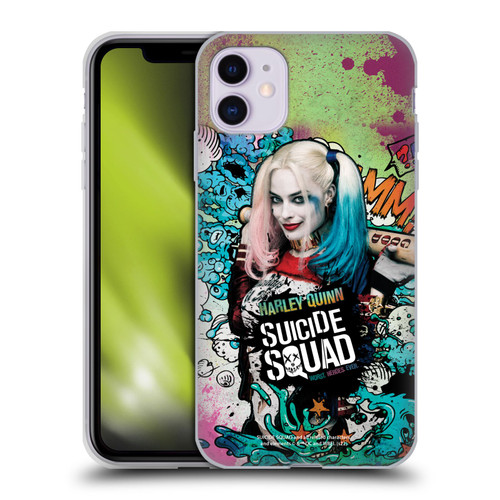 Suicide Squad 2016 Graphics Harley Quinn Poster Soft Gel Case for Apple iPhone 11