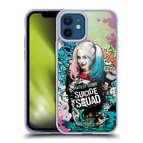 Suicide Squad 2016 Graphics Harley Quinn Poster Soft Gel Case for Apple iPhone 12 / iPhone 12 Pro & MagSafe