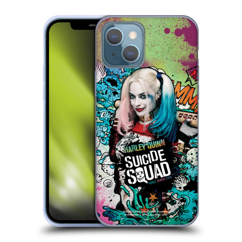 Suicide Squad 2016 Graphics Harley Quinn Poster Soft Gel Case for Apple iPhone 13