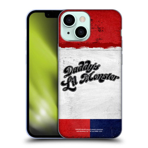 Suicide Squad 2016 Graphics Harley Quinn Costume Soft Gel Case for Apple iPhone 13 Mini