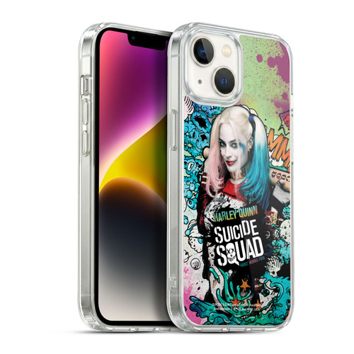 Suicide Squad 2016 Graphics Harley Quinn Poster Soft Gel Case for Apple iPhone 14